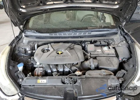 2016 Hyundai Elantra Se from USA, damaged, VIN 5NPDH4AE9GH787877